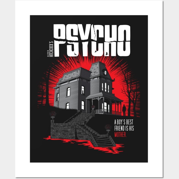 Psycho Wall Art by OutdoorMayhem